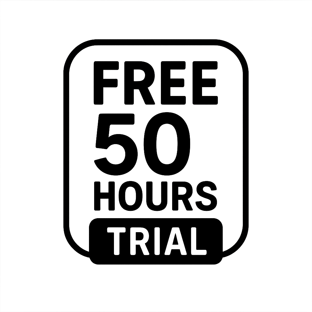 50 hours free