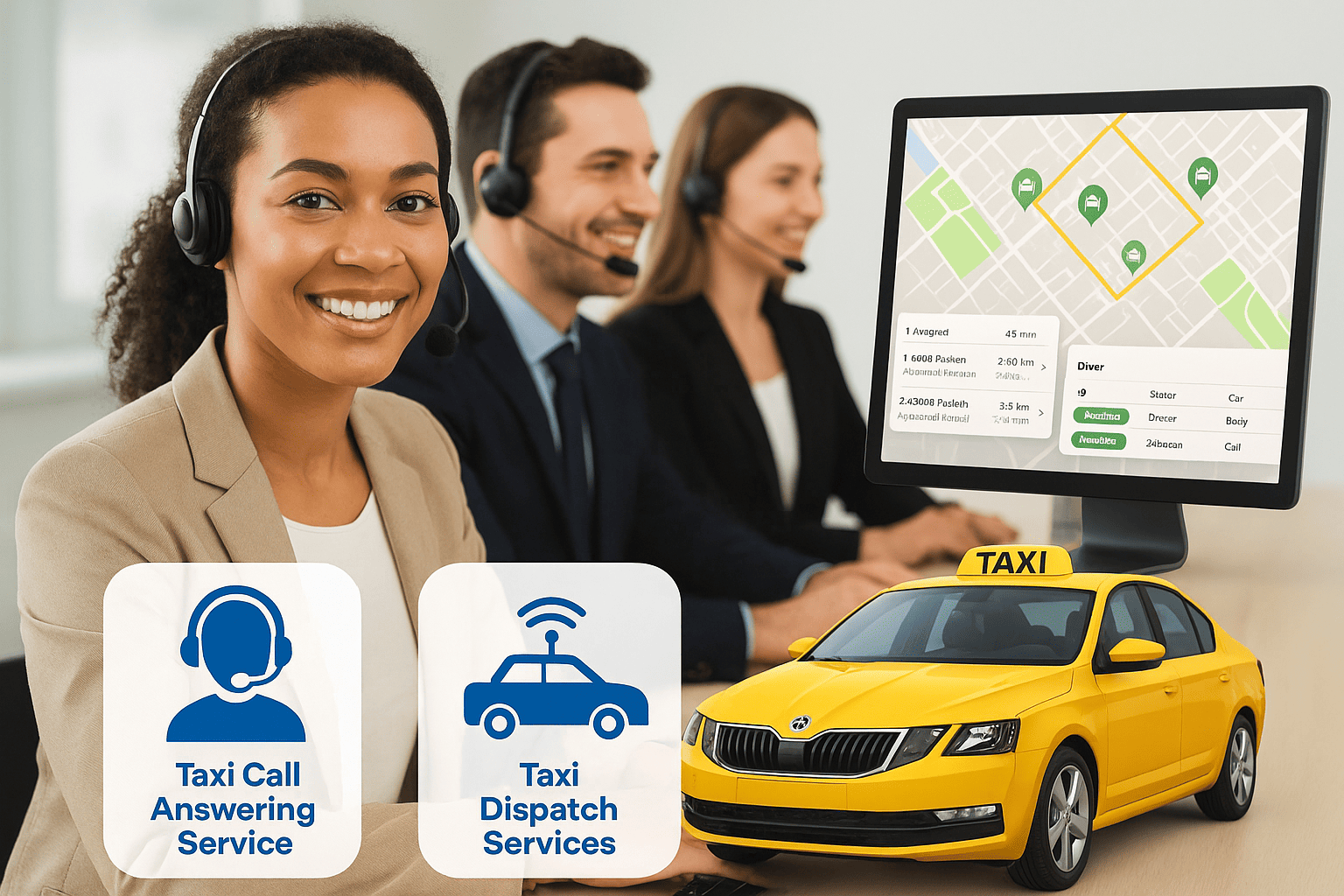 Taxi Call Answering Service